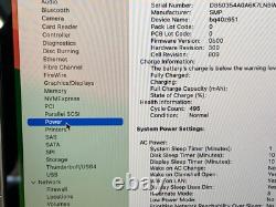 MacBook Pro 16 2019 Touch Bar Apple Core i7 2,6 GHz 16 Go RAM 500 Go SSD A2141