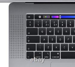MacBook Pro (16 pouces 2019) Core i7 @ 2,6 GHz 6 cœurs 16 Go 512 Go SSD AMD Radeon Pro