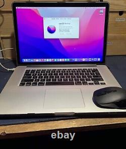 MacBook Pro Retina, 15 pouces, Intel i7 Quad-Core 2,8 GHz, 16 Go RAM, 256 Go SSD