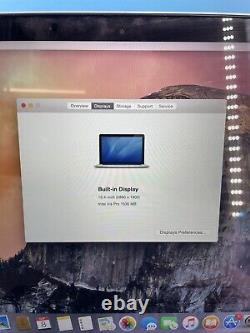 MacBook Pro (Retina, 15 pouces, mi-2015) i7 @ 2,5 Ghz 16 Go de RAM SSD de 500 Go