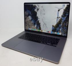 MacBook Pro Touch Bar 16 2019 i7 16 Go 512 SSD Gris sidéral 295 cycles