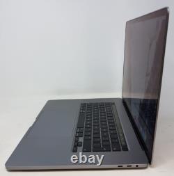 MacBook Pro Touch Bar 16 2019 i7 16 Go 512 SSD Gris sidéral 295 cycles