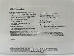 Macbook Pro 16 I7 2.6ghz 6-core Ram 16 Go Ram 512 Go Ssd Grey New Sealed Uk Rrp£2399