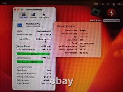Macbook Pro A1278 mi-2012 i5 3e génération 12 Go de RAM 480 Go SSD Ventura installé