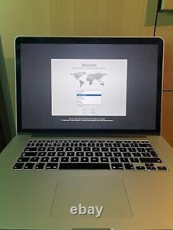 Macbook Pro (retina, 15 Pouces, 2014) Condition Excellente