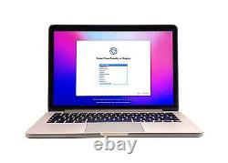 Ordinateur portable Apple MacBook Pro 2015, 13 pouces Core i7 5ème génération, 16 Go de RAM, 256 Go SSD, Monterey