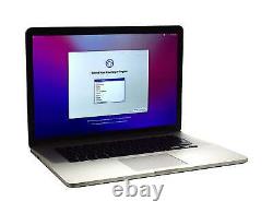 Ordinateur portable Apple MacBook Pro 2015, 15 Core i7 4ème génération, 16 Go de RAM, 512 Go, Radeon R9