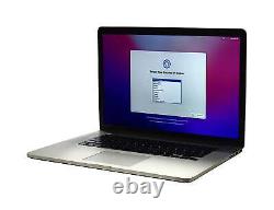 Ordinateur portable Apple MacBook Pro 2015, 15 Core i7 4ème génération, 16 Go de RAM, 512 Go, Radeon R9