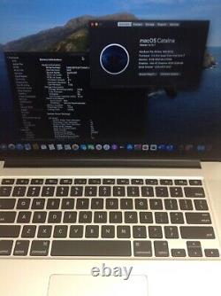 Ordinateur portable Apple MacBook Pro Retina 15 pouces Core i7 2,3 GHz 8 Go de RAM 256 Go de stockage milieu 2012