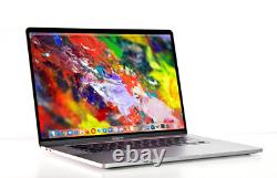 Ordinateur portable Apple MacBook Pro Retina i7-8750H Turbo 4,10 GHz 32 Go 250 Go SSD 15 Dépêchez-vous