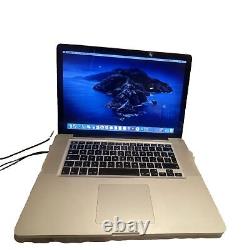 Ordinateur portable Apple MacBook Pro i7 Turbo A1286 16Go 512Go SSD 15.4 Dernier disponible