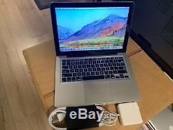 Puissant Apple Macbook Pro13 Nouveau Ssd De 256 Go / Intel I5 / 4go Ram / High Sierra 2017