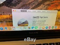 Puissant Apple Macbook Pro13 Nouveau Ssd De 256 Go / Intel I5 / 4go Ram / High Sierra 2017